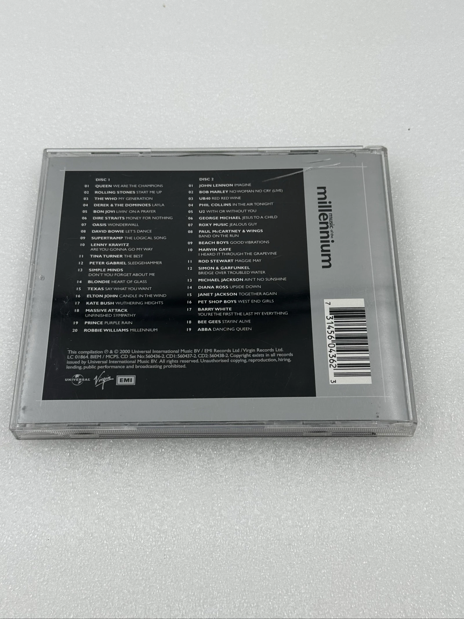 Music of the Millennium double CD – photo 2